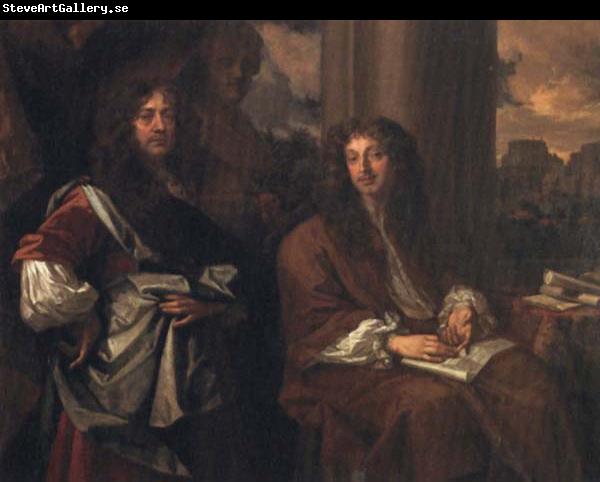 Sir Peter Lely Self-Portrait with Hugh May